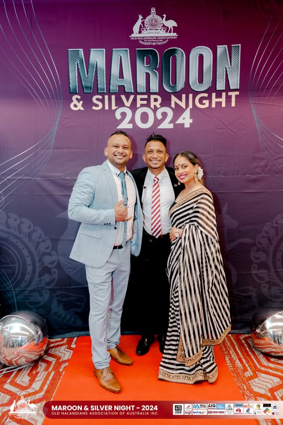 Nalanda Dinner Dance Maroon and Silver Night 2024 Photo