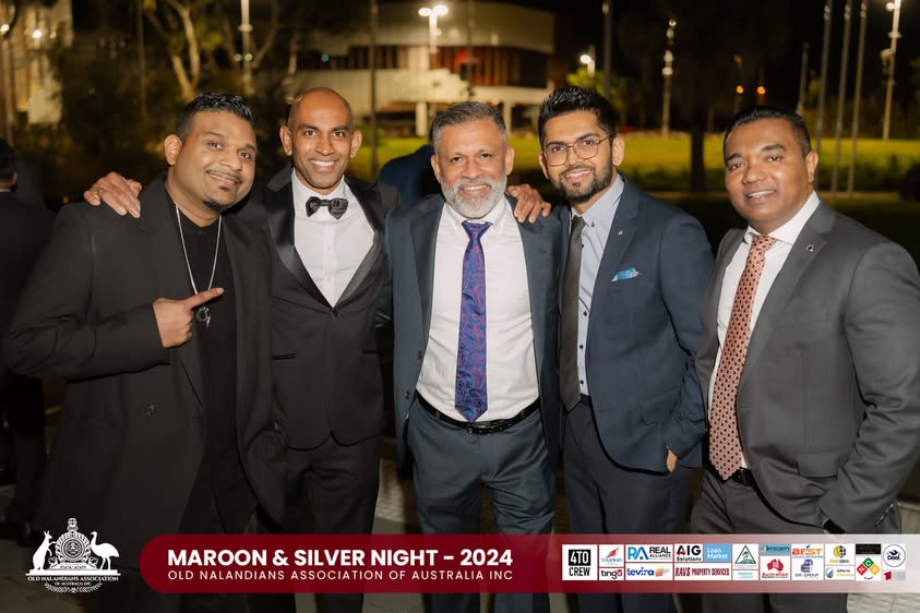 Nalanda Dinner Dance Maroon and Silver Night 2024 Photo