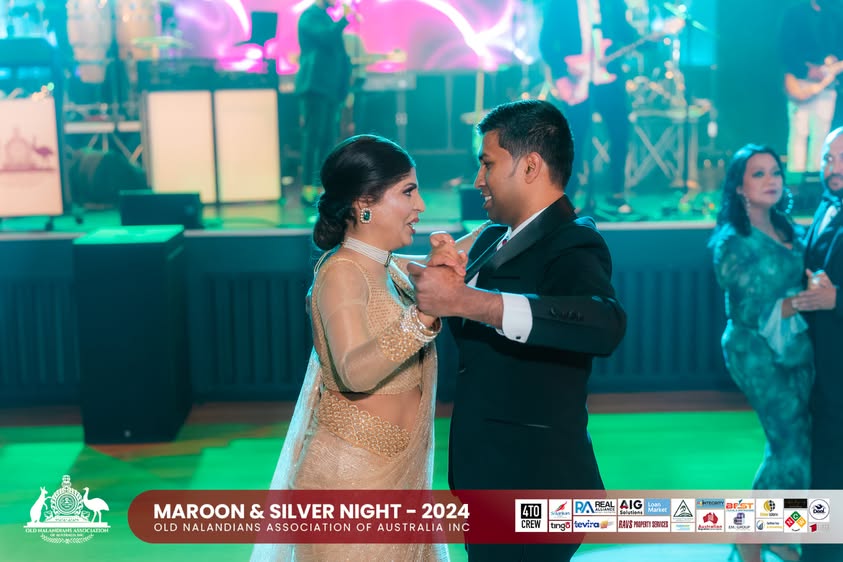 Nalanda Dinner Dance Maroon and Silver Night 2024 Photo