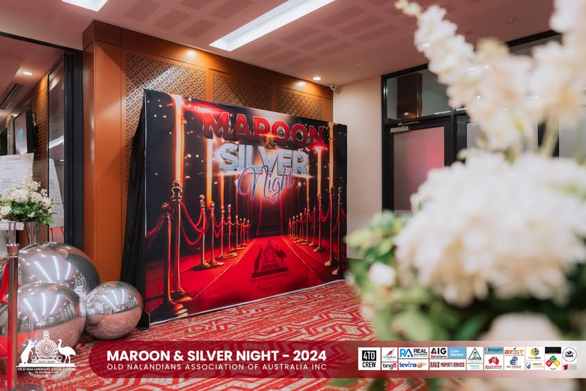 Nalanda Dinner Dance Maroon and Silver Night 2024 Photo