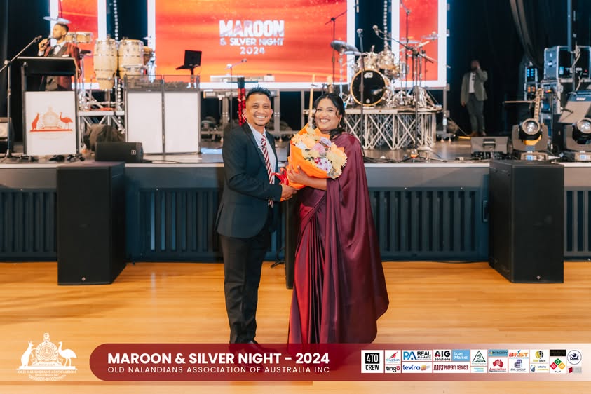 Nalanda Dinner Dance Maroon and Silver Night 2024 Photo