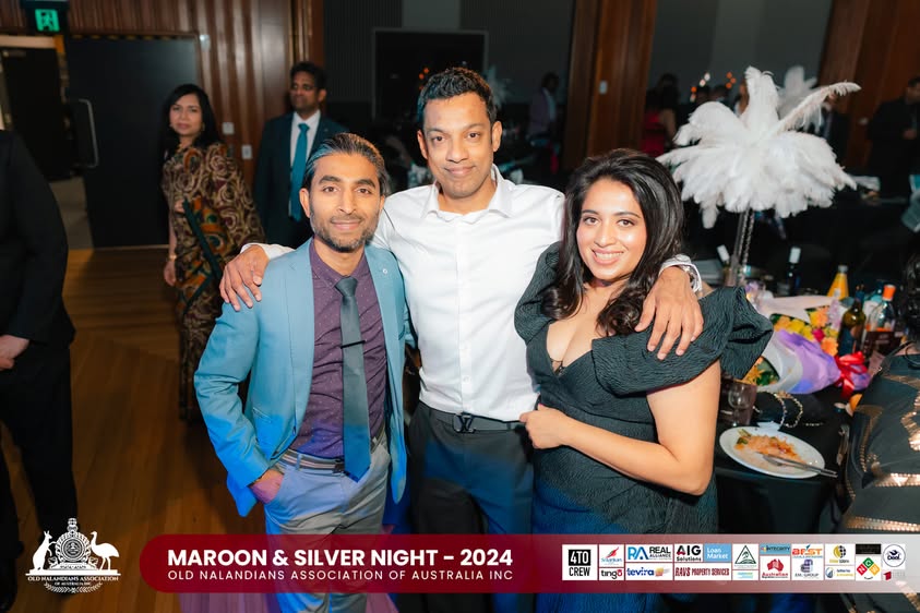Nalanda Dinner Dance Maroon and Silver Night 2024 Photo