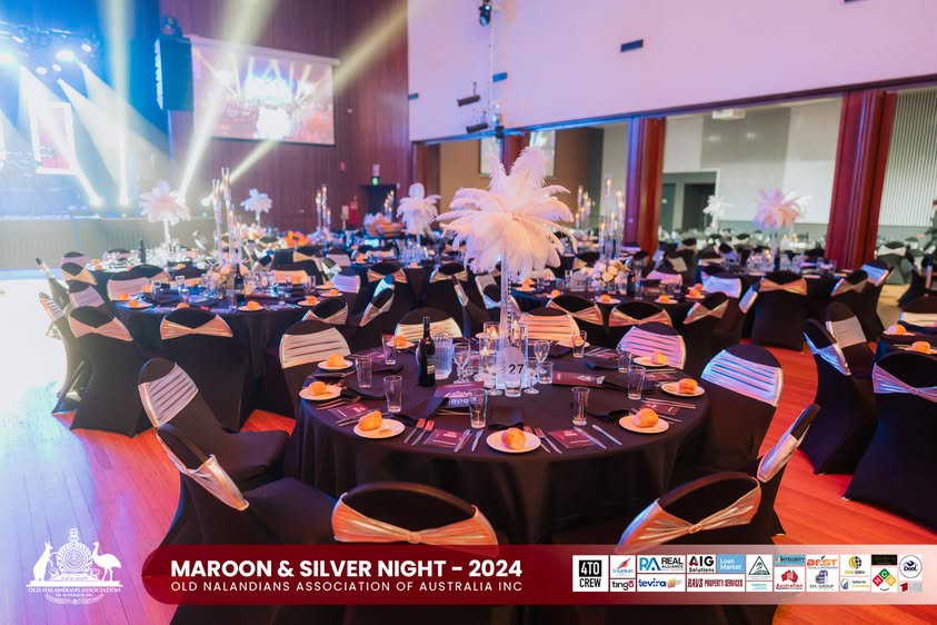 Nalanda Dinner Dance Maroon and Silver Night 2024 Photo
