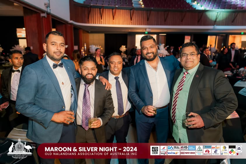 Nalanda Dinner Dance Maroon and Silver Night 2024 Photo