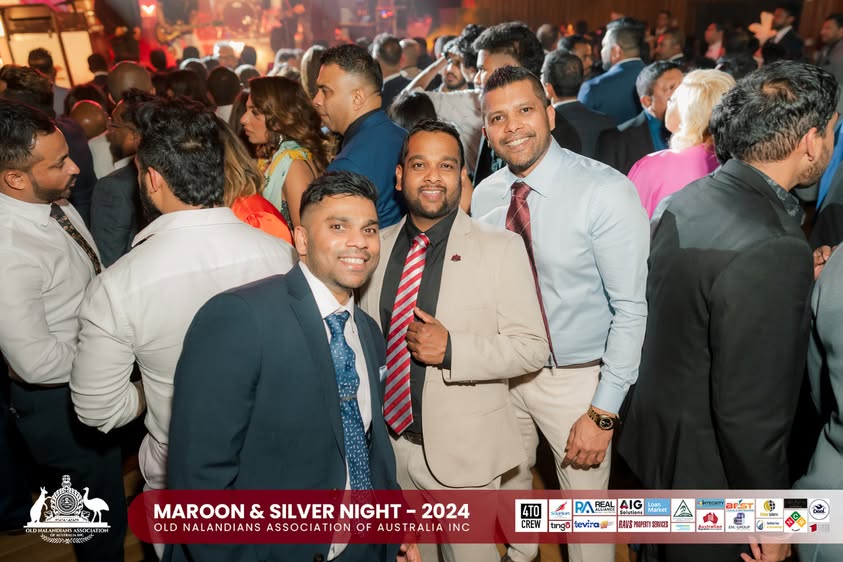 Nalanda Dinner Dance Maroon and Silver Night 2024 Photo
