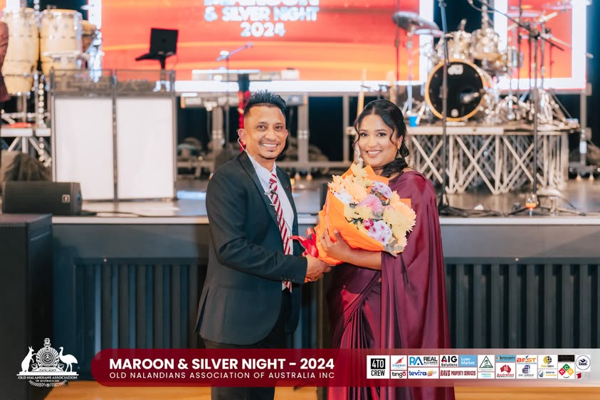 Nalanda Dinner Dance Maroon and Silver Night 2024 Photo