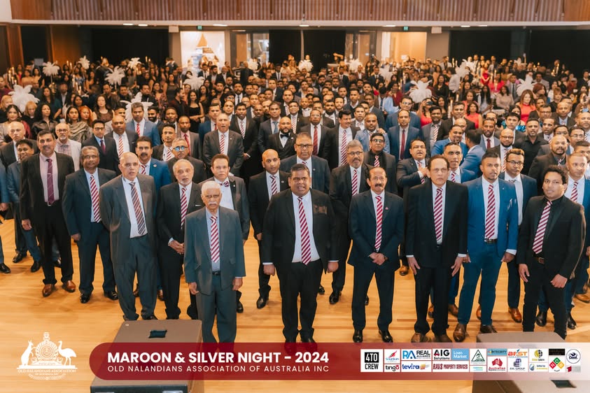 Nalanda Dinner Dance Maroon and Silver Night 2024 Photo