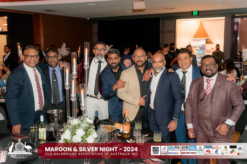 Nalanda Dinner Dance Maroon and Silver Night 2024 Photo