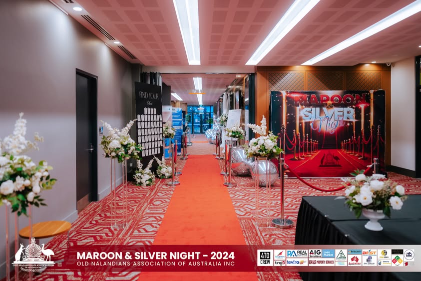 Nalanda Dinner Dance Maroon and Silver Night 2024 Photo