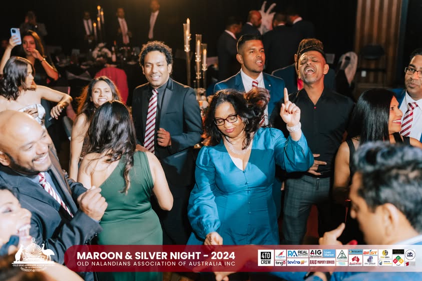 Nalanda Dinner Dance Maroon and Silver Night 2024 Photo