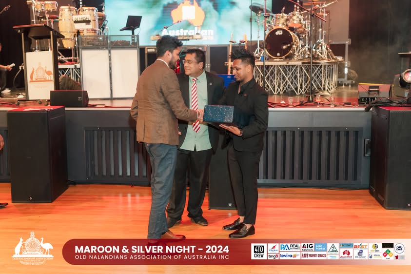 Nalanda Dinner Dance Maroon and Silver Night 2024 Photo