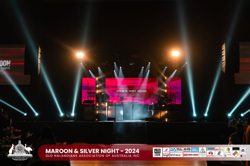 Nalanda Dinner Dance Maroon and Silver Night 2024 Photo