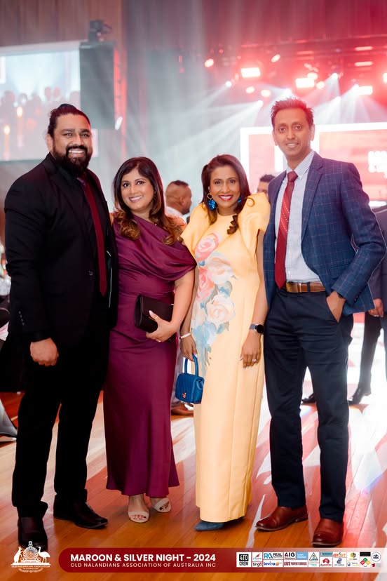 Nalanda Dinner Dance Maroon and Silver Night 2024 Photo