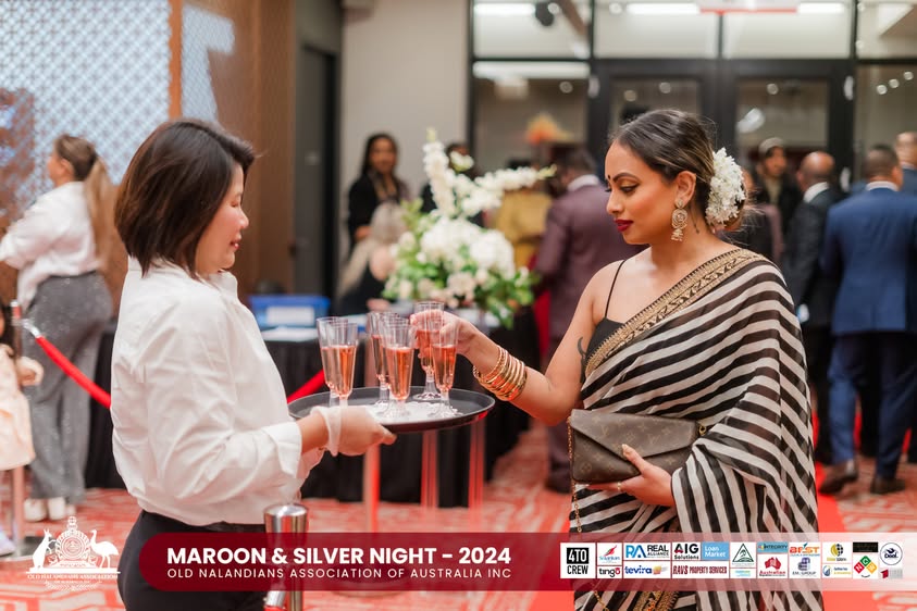 Nalanda Dinner Dance Maroon and Silver Night 2024 Photo