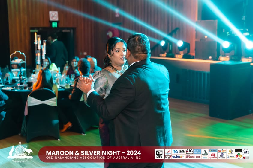 Nalanda Dinner Dance Maroon and Silver Night 2024 Photo