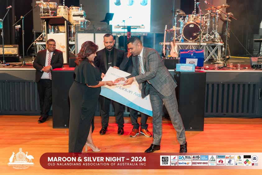 Nalanda Dinner Dance Maroon and Silver Night 2024 Photo