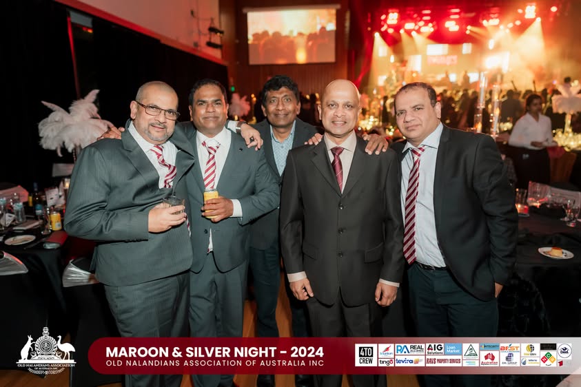 Nalanda Dinner Dance Maroon and Silver Night 2024 Photo