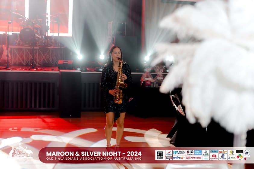 Nalanda Dinner Dance Maroon and Silver Night 2024 Photo