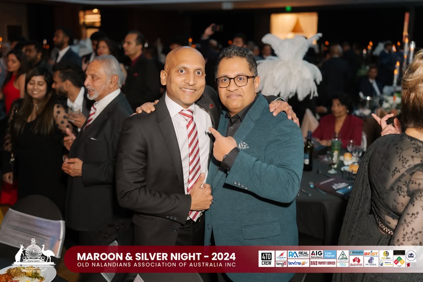 Nalanda Dinner Dance Maroon and Silver Night 2024 Photo