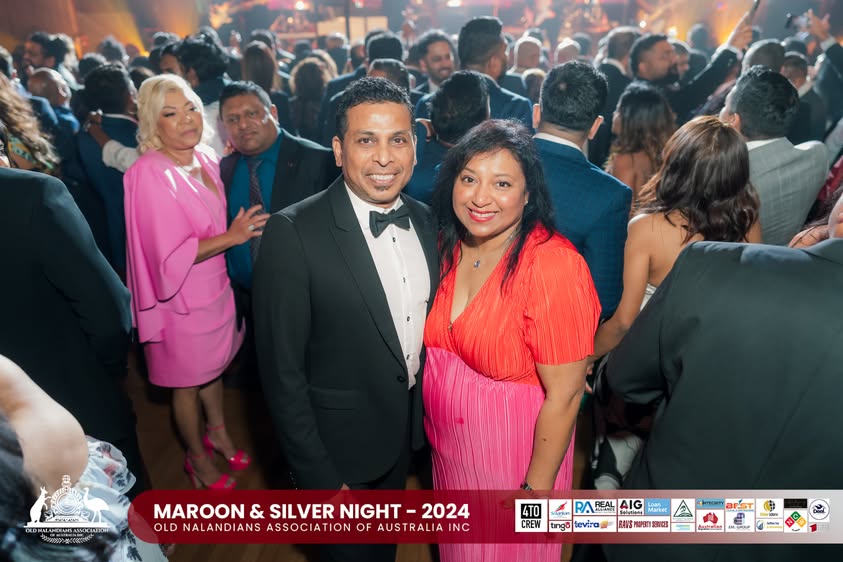 Nalanda Dinner Dance Maroon and Silver Night 2024 Photo