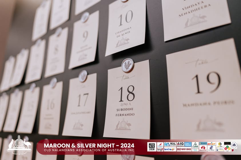 Nalanda Dinner Dance Maroon and Silver Night 2024 Photo