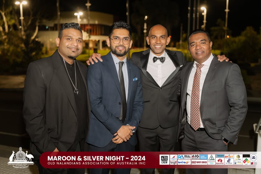 Nalanda Dinner Dance Maroon and Silver Night 2024 Photo