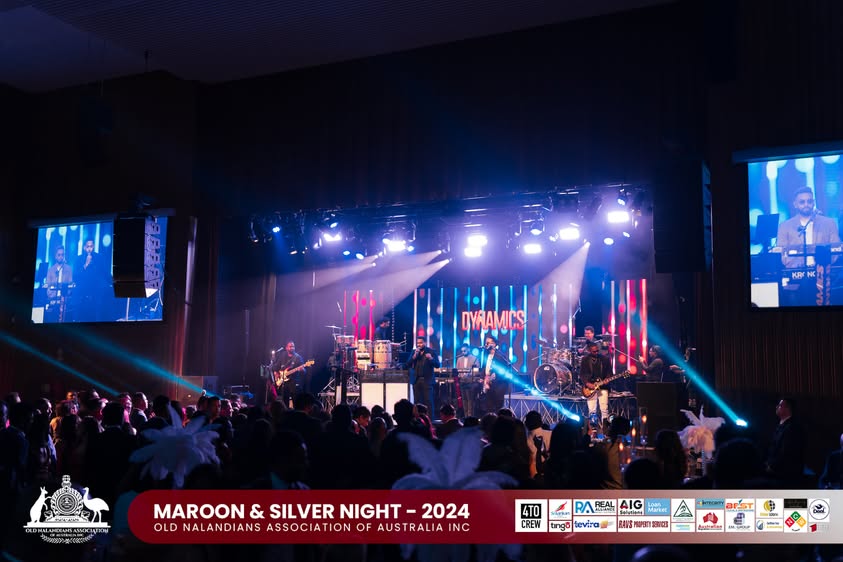 Nalanda Dinner Dance Maroon and Silver Night 2024 Photo