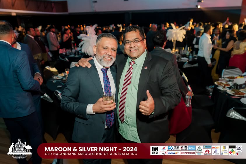 Nalanda Dinner Dance Maroon and Silver Night 2024 Photo