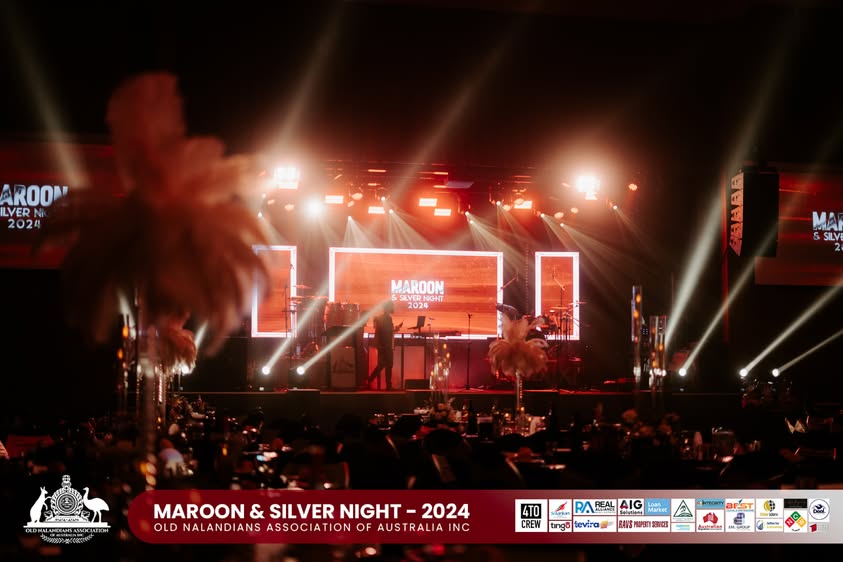 Nalanda Dinner Dance Maroon and Silver Night 2024 Photo