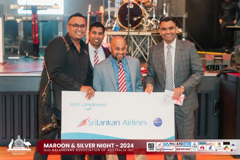 Nalanda Dinner Dance Maroon and Silver Night 2024 Photo