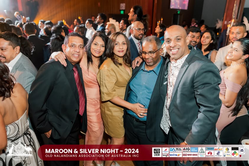 Nalanda Dinner Dance Maroon and Silver Night 2024 Photo