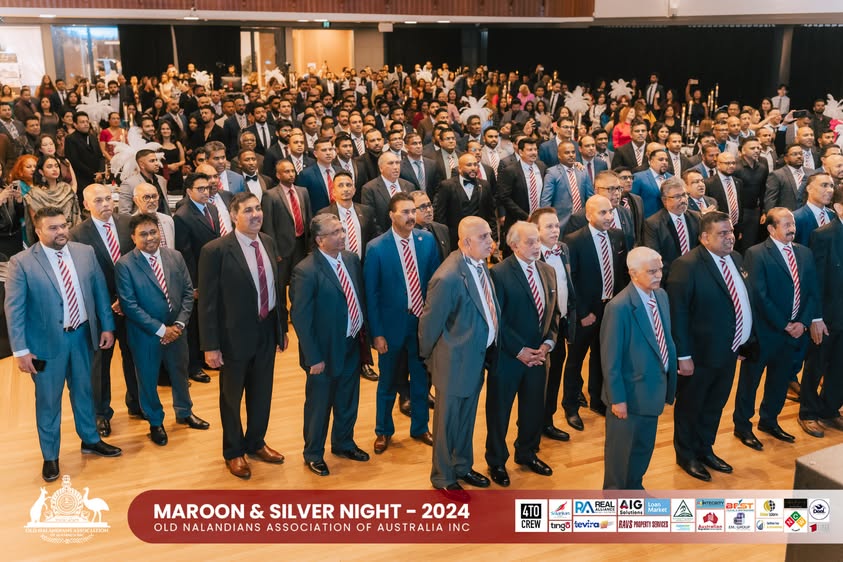 Nalanda Dinner Dance Maroon and Silver Night 2024 Photo