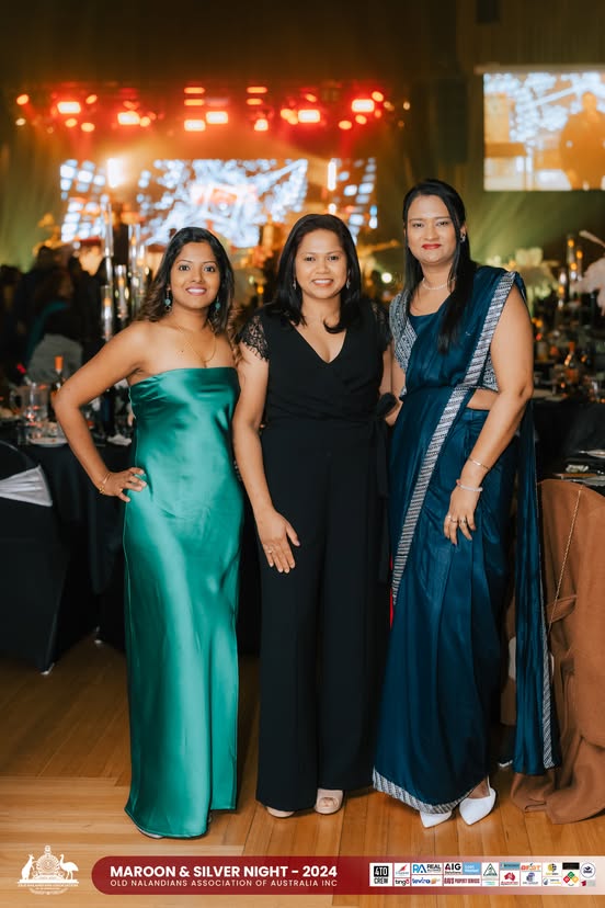 Nalanda Dinner Dance Maroon and Silver Night 2024 Photo