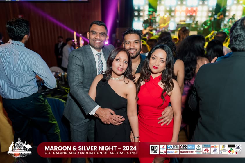 Nalanda Dinner Dance Maroon and Silver Night 2024 Photo