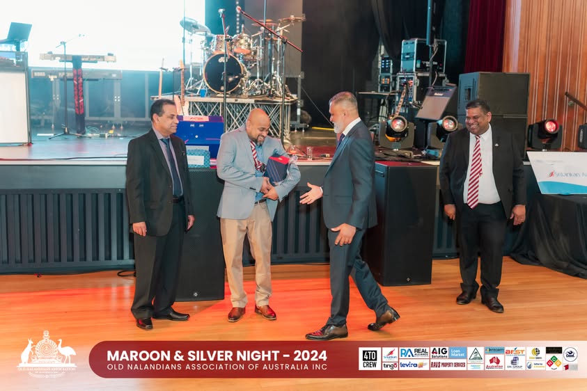 Nalanda Dinner Dance Maroon and Silver Night 2024 Photo