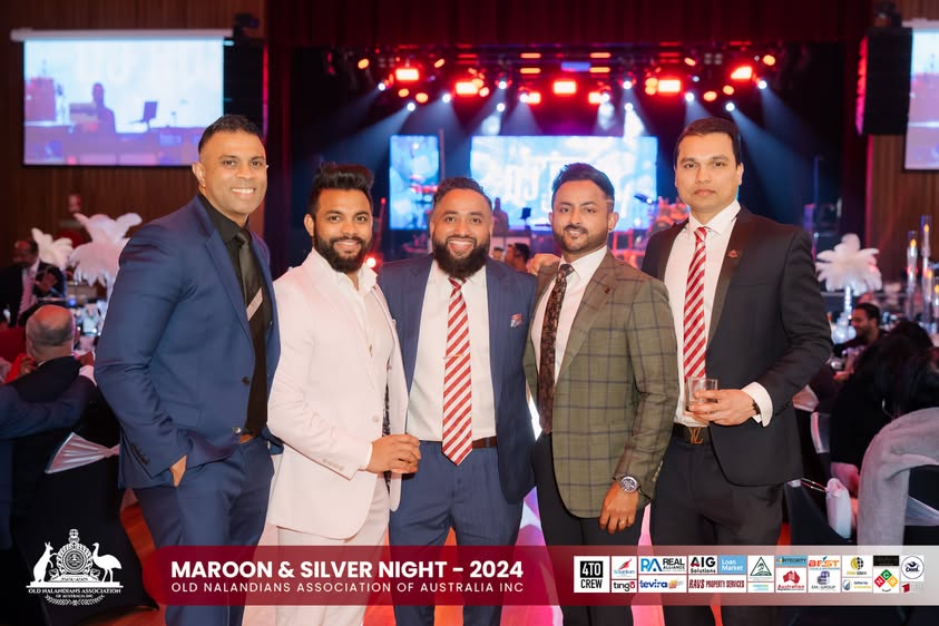 Nalanda Dinner Dance Maroon and Silver Night 2024 Photo