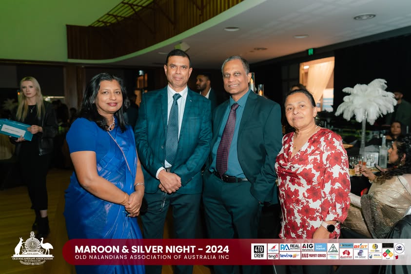 Nalanda Dinner Dance Maroon and Silver Night 2024 Photo