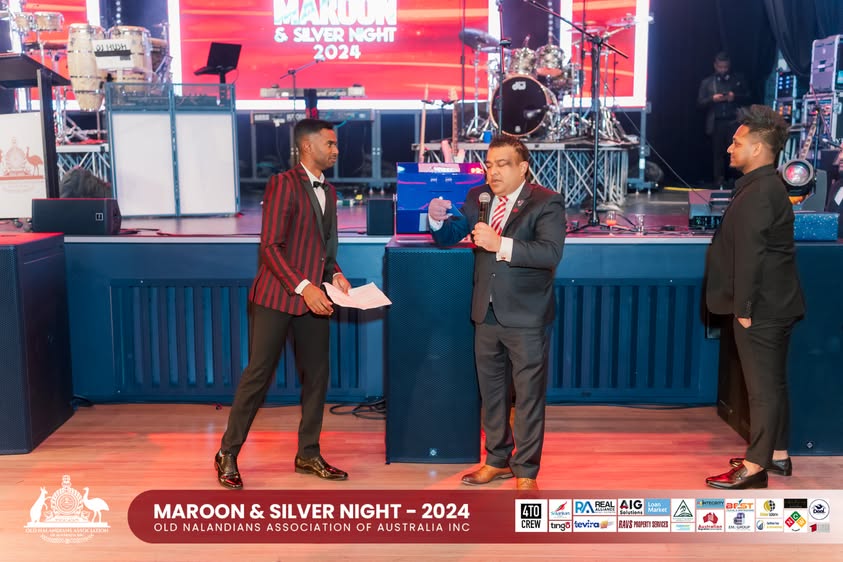 Nalanda Dinner Dance Maroon and Silver Night 2024 Photo