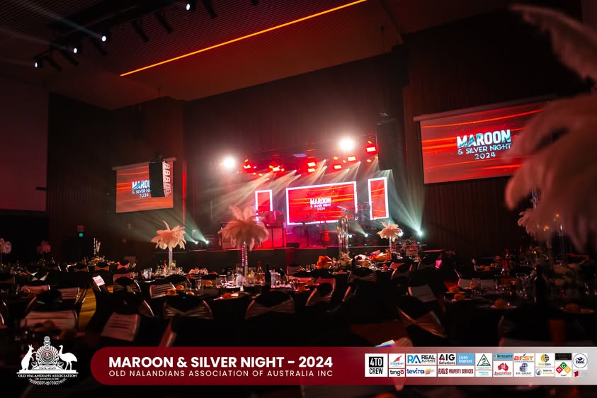 Nalanda Dinner Dance Maroon and Silver Night 2024 Photo