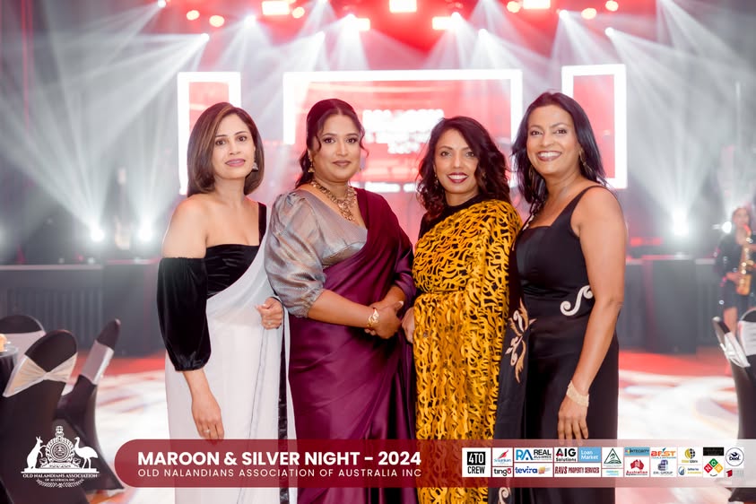 Nalanda Dinner Dance Maroon and Silver Night 2024 Photo
