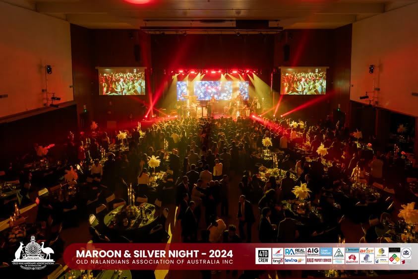Nalanda Dinner Dance Maroon and Silver Night 2024 Photo