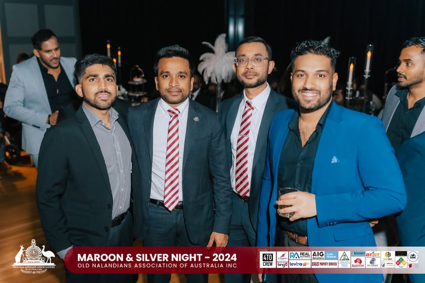 Nalanda Dinner Dance Maroon and Silver Night 2024 Photo