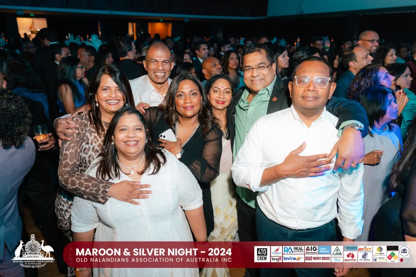 Nalanda Dinner Dance Maroon and Silver Night 2024 Photo