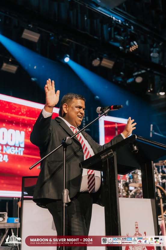 Nalanda Dinner Dance Maroon and Silver Night 2024 Photo