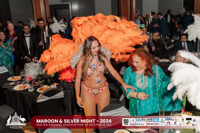 Nalanda Dinner Dance Maroon and Silver Night 2024 Photo
