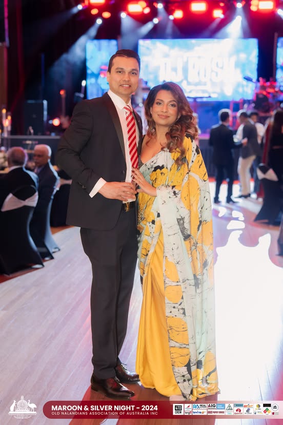 Nalanda Dinner Dance Maroon and Silver Night 2024 Photo