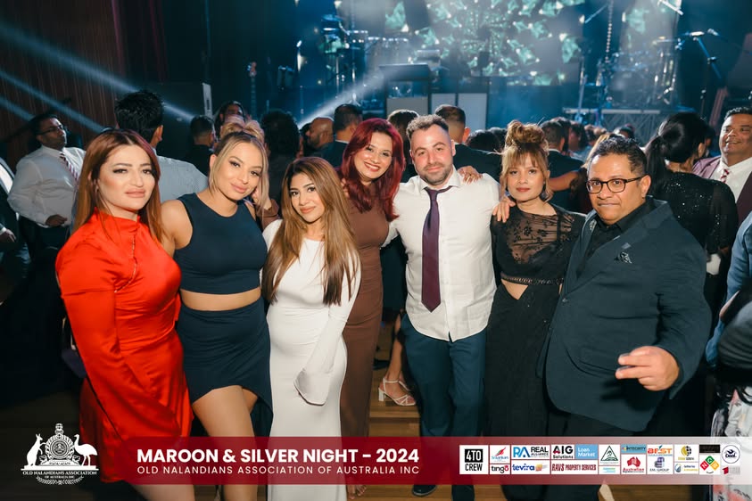 Nalanda Dinner Dance Maroon and Silver Night 2024 Photo