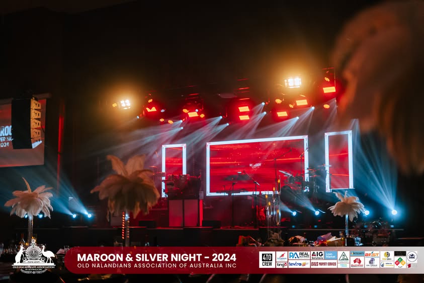 Nalanda Dinner Dance Maroon and Silver Night 2024 Photo