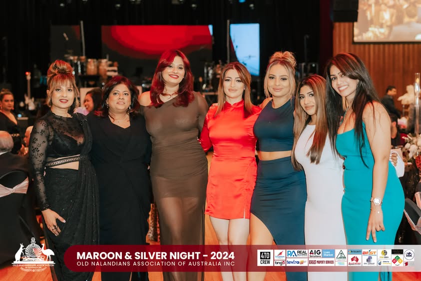 Nalanda Dinner Dance Maroon and Silver Night 2024 Photo