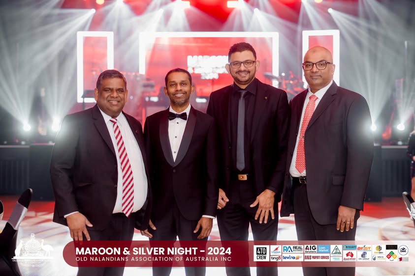 Nalanda Dinner Dance Maroon and Silver Night 2024 Photo